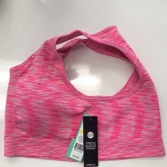 Pink Seamless Sports Bra - Picture 7 of 14